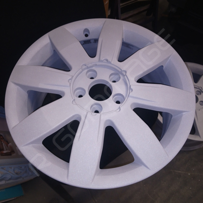 Aérogommage jantes aluminium Rennes