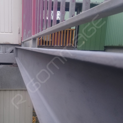 Sablage poutres métalliques IPN Rennes