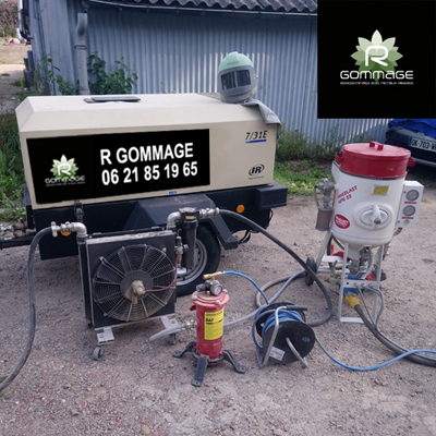 Materiel de chantier exterieur Aérogommage